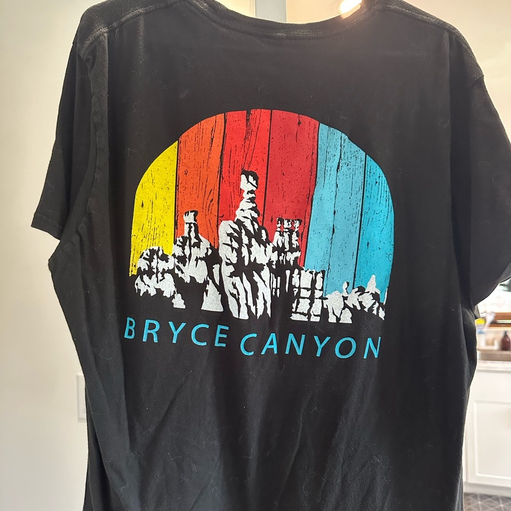 Bryce Canyon Black Graphic T-Shirt